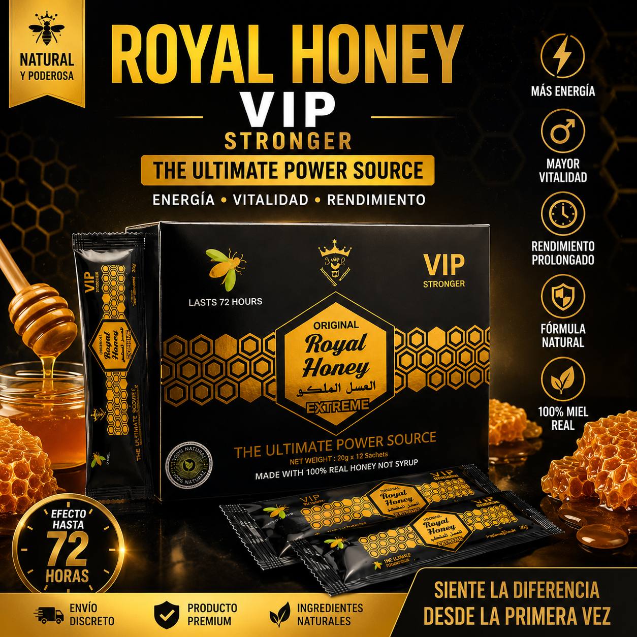 Royal Honey Extreme ( Caja 12 Sobres )